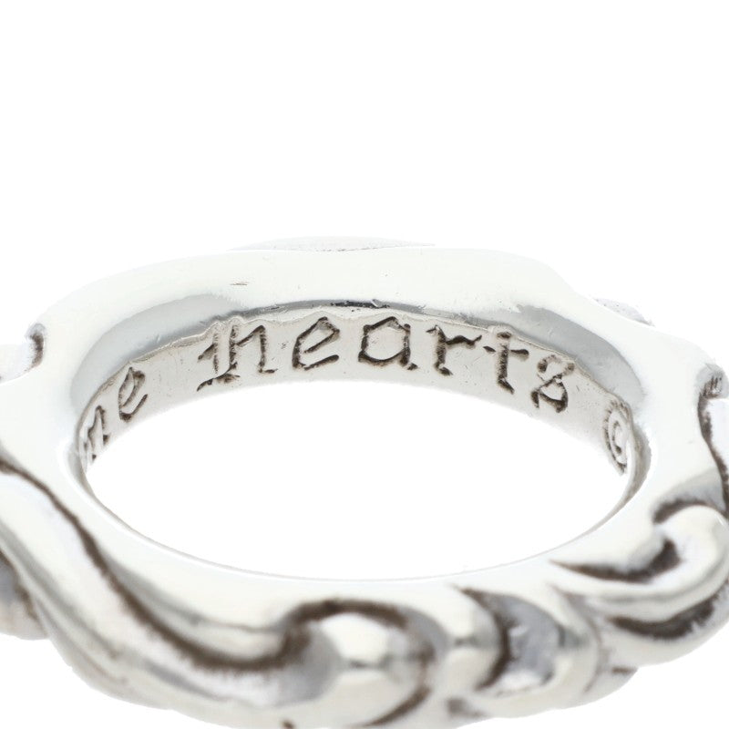 Chrome Hearts SCRL BAND Ring Silver (Silver 9.39g)