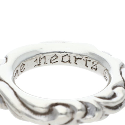 Chrome Hearts SCRL BAND Ring Silver (Silver 9.39g)