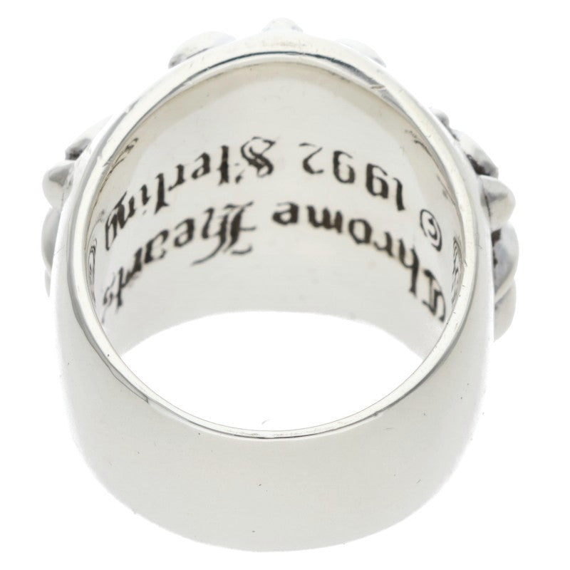 Chrome Hearts Keeper Silver Ring Size 12.5