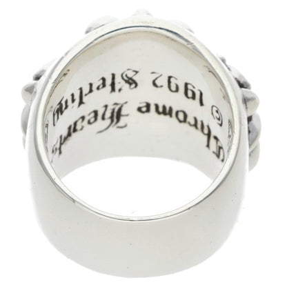 Chrome Hearts Keeper Silver Ring Size 12.5