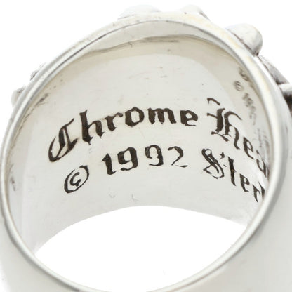 Chrome Hearts Keeper Silver Ring Size 12.5