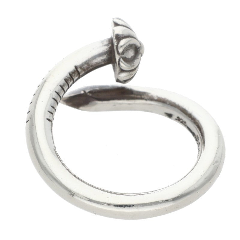Chrome Hearts NAIL CRSBALL Silver Ring 925 Size US 5.5