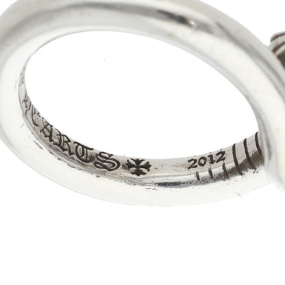 Chrome Hearts NAIL CRSBALL Silver Ring 925 Size US 5.5