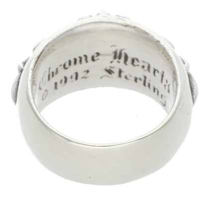 Chrome Hearts Floral Cross 1 Sapphire Ring Size US 9
