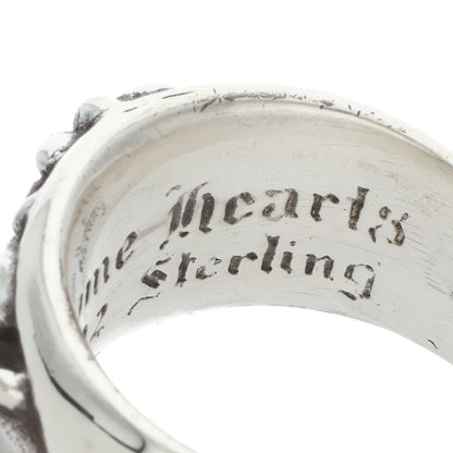 Chrome Hearts Floral Cross 1 Sapphire Ring Size US 9