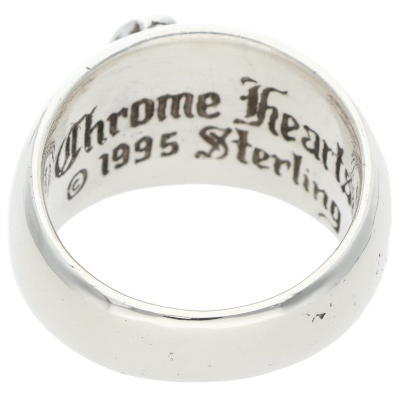 Chrome Hearts HEART IN BAND Silver Ring 925 Size ONE SIZE