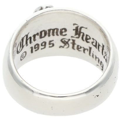 Chrome Hearts HEART IN BAND Silver Ring 925 Size ONE SIZE