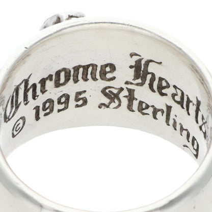 Chrome Hearts HEART IN BAND Silver Ring 925 Size ONE SIZE