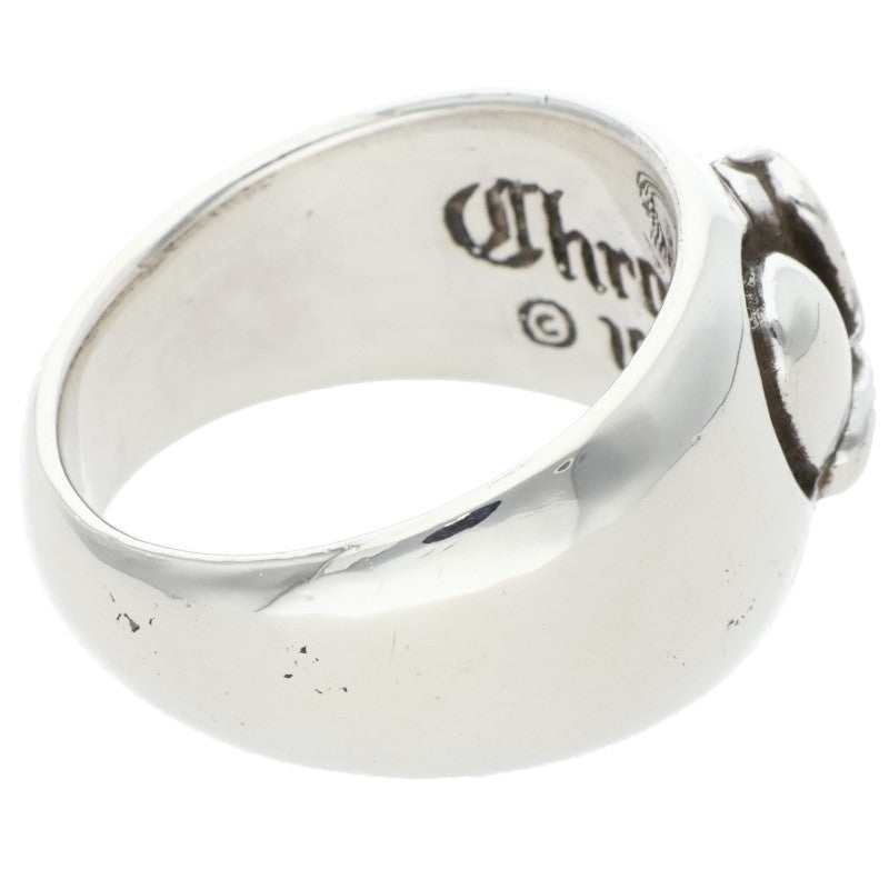 Chrome Hearts HEART IN BAND Silver Ring 925 Size ONE SIZE