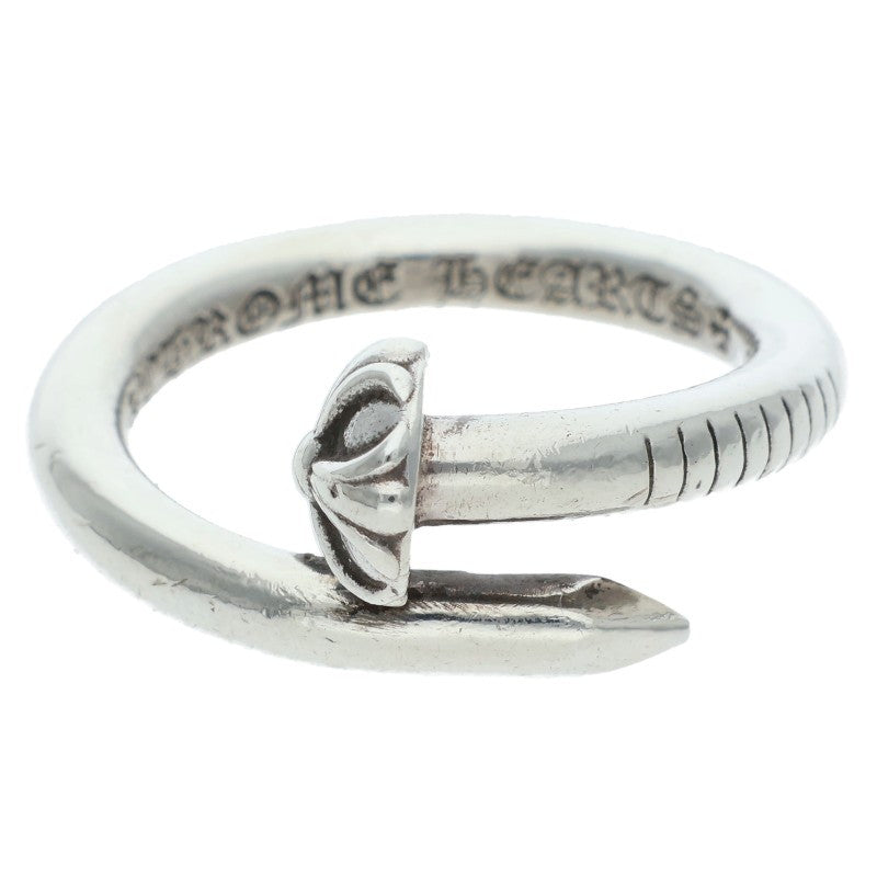Chrome Hearts NAIL CRSBALL Ring Silver Size 16.5 (Silver 7.12g)