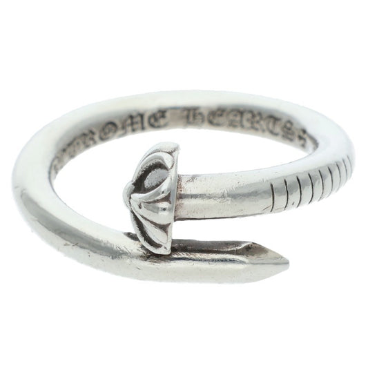 Chrome Hearts NAIL CRSBALL Ring Silver Size 16.5 (Silver 7.12g)