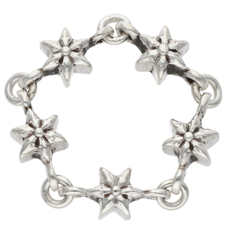 Chrome Hearts CHN TNY STAR DMND Ring Size US 5 (Silver 4.59g)