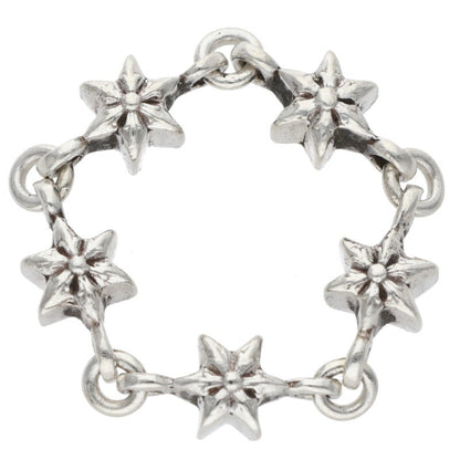 Chrome Hearts CHN TNY STAR DMND Ring Size US 5 (Silver 4.59g)
