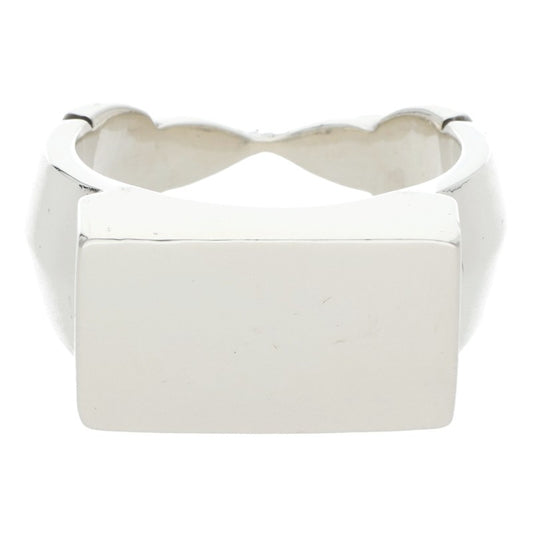 Chrome Hearts DBL FLERKNEE BAR Flare Ring Silver (Silver 28.93g)