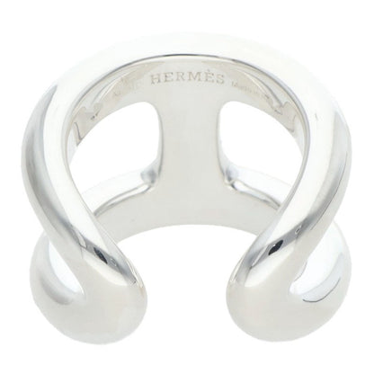 HERMES Osmose GM 925 Silver Ring Size ONE SIZE