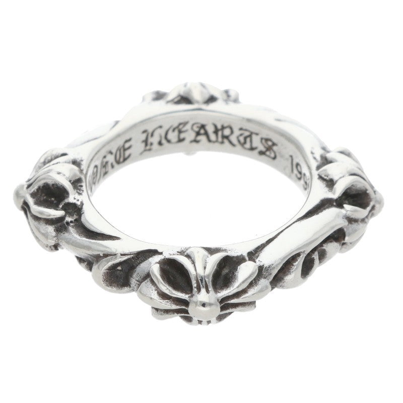 Chrome Hearts SBT BAND SBT Ring Silver (Silver 5.95g)