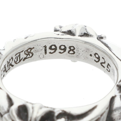 Chrome Hearts SBT BAND SBT Ring Silver (Silver 5.95g)
