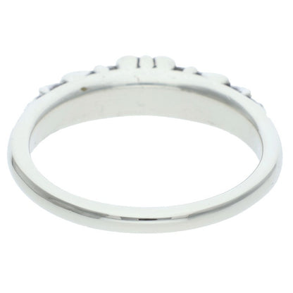 Chrome Hearts BABY CLSC P D Classic PAVE Ring (Silver 6.21g)
