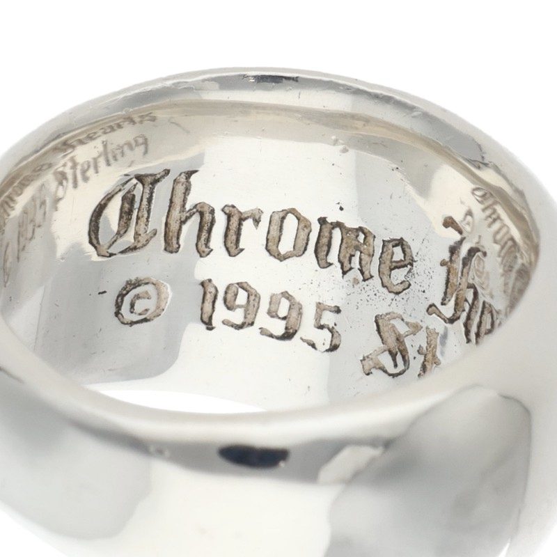Chrome Hearts CELTIC IN BAND Ring Silver Size US 8 (Silver 17.29g)