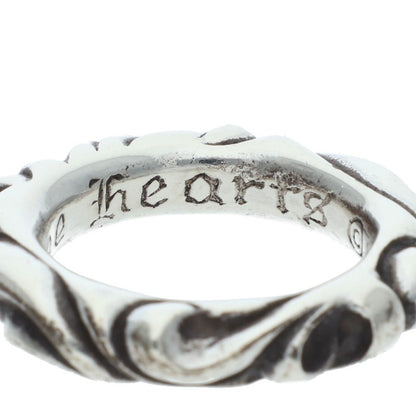 Chrome Hearts SCRL BAND Ring Silver (Silver 8.11g)
