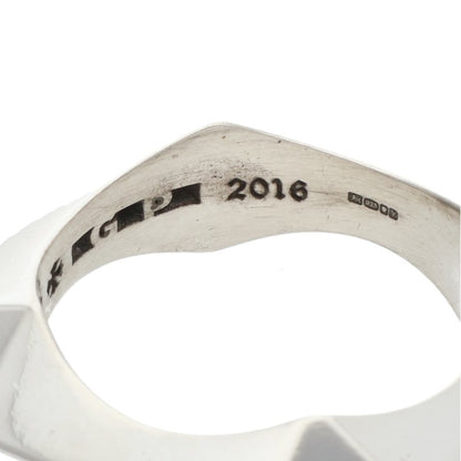 Chrome Hearts GP VOID Silver Ring Size US 8