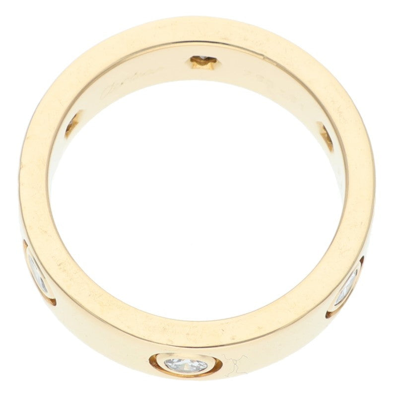 Cartier LOVE RING K18YG 6P Diamond Ring Size ONE SIZE