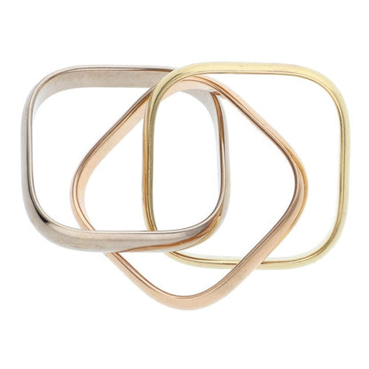 Cartier Trinity Cushion Classic K18 Gold Ring Size ONE SIZE