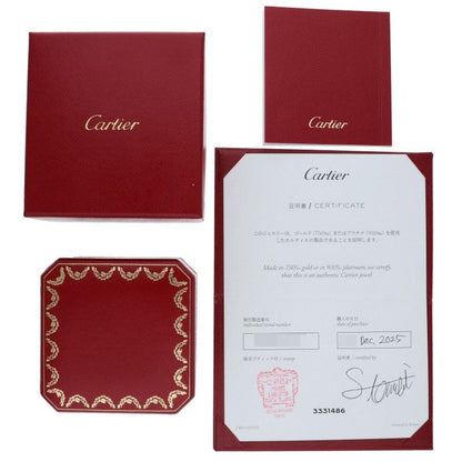 Cartier Trinity Cushion Classic K18 Gold Ring Size ONE SIZE