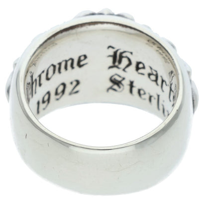 Chrome Hearts FLRL CRS Silver Ring Size US 7
