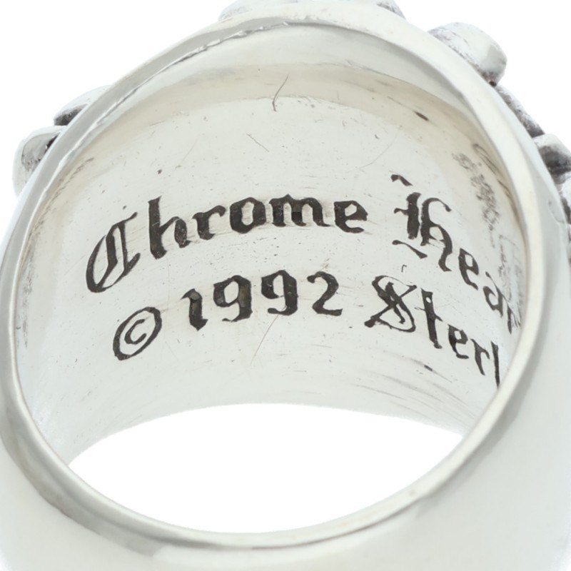 Chrome Hearts KEEPER Silver Ring Size US 6.5