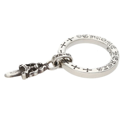 Chrome Hearts NTFL w Dagger Silver Ring Size US 3.5