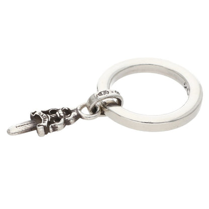 Chrome Hearts NTFL w Dagger Silver Ring Size US 3.5