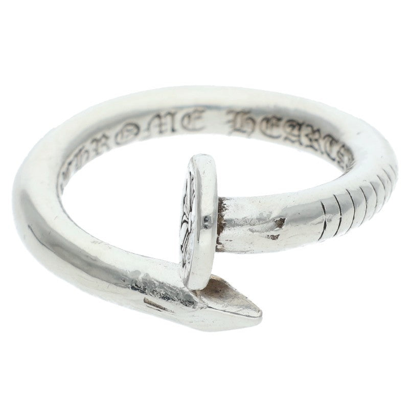 Chrome Hearts NAIL FLAT Silver Ring Size US 5.5