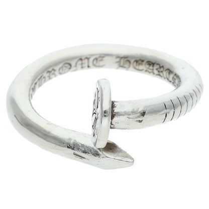 Chrome Hearts NAIL FLAT Silver Ring Size US 5.5
