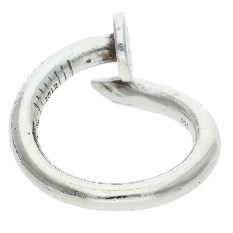 Chrome Hearts NAIL FLAT Silver Ring Size US 5.5