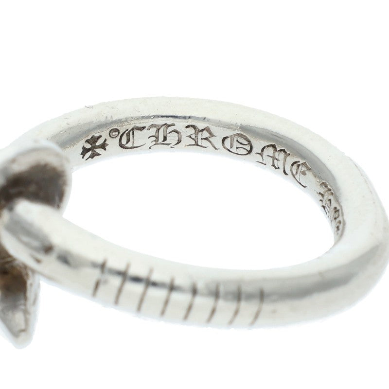 Chrome Hearts NAIL FLAT Silver Ring Size US 5.5