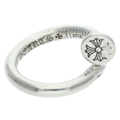 Chrome Hearts NAIL FLAT Silver Ring Size US 5.5