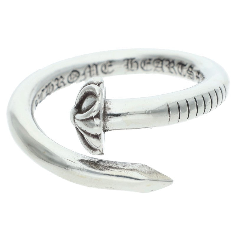 Chrome Hearts NAIL CRSBALL Silver Ring Size US 8