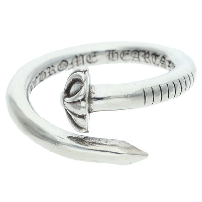 Chrome Hearts NAIL CRSBALL Silver Ring Size US 8