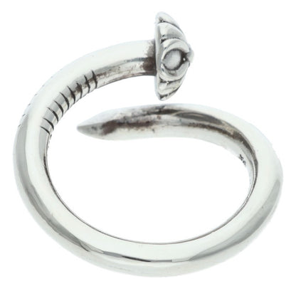Chrome Hearts NAIL CRSBALL Silver Ring Size US 8