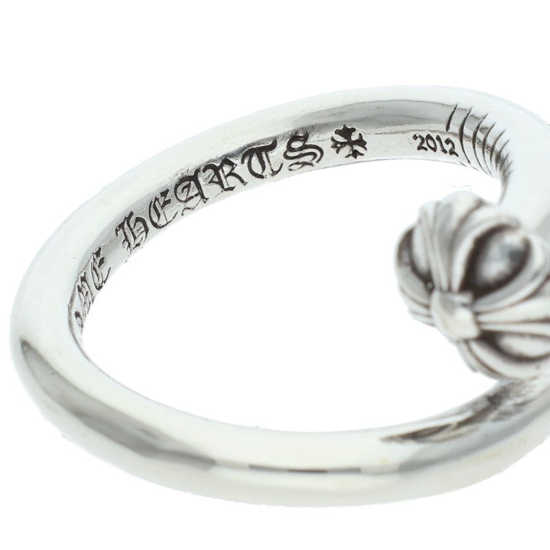 Chrome Hearts NAIL CRSBALL Silver Ring Size US 8