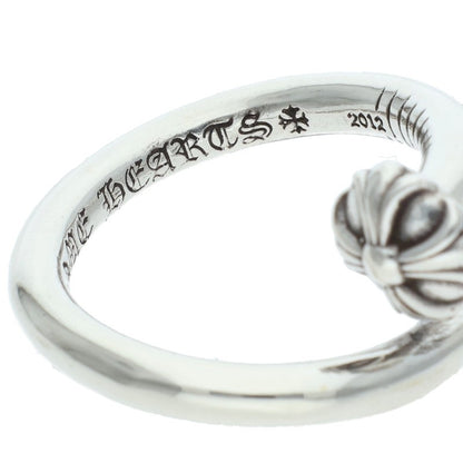 Chrome Hearts NAIL CRSBALL Silver Ring Size US 8