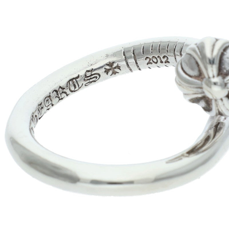 Chrome Hearts NAIL CRSBALL Silver Ring Size US 5