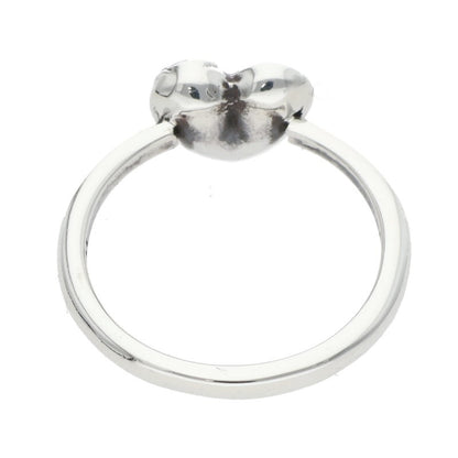 Chrome Hearts BUBBLGM HEART Silver Ring Size ONE SIZE