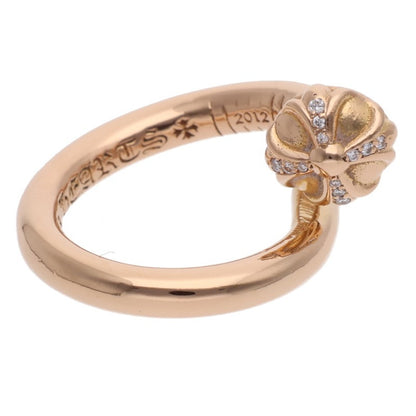 Chrome Hearts 22K Nail Cross Ball Pave Diamond Size ONE SIZE