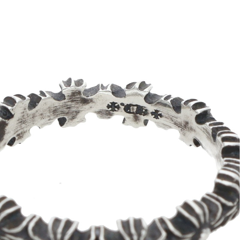 Chrome Hearts TINY E CH PLS BAND Silver Ring Size ONE SIZE
