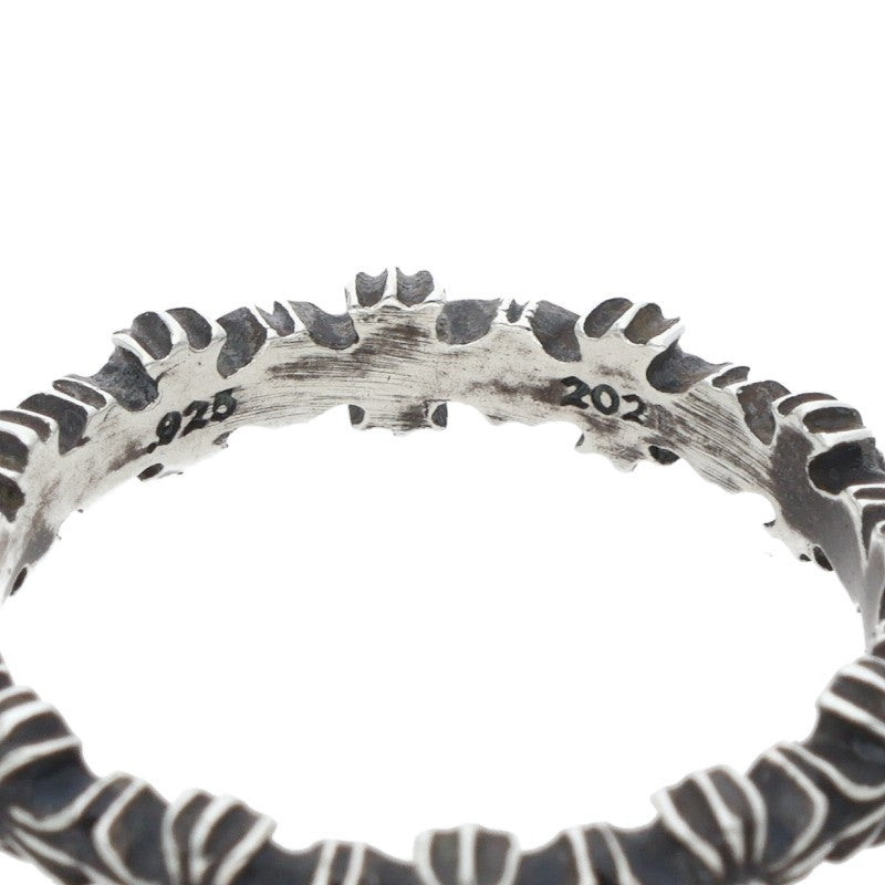 Chrome Hearts TINY E CH PLS BAND Silver Ring Size ONE SIZE