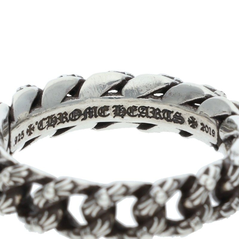 Chrome Hearts XTRA FANCY SML Silver Ring Size US 12
