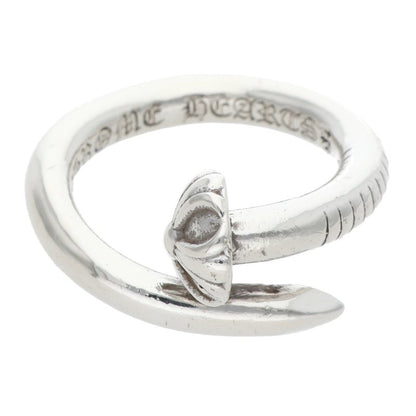 Chrome Hearts NAIL CRSBALL Silver Ring Size US 5.5