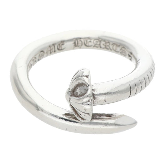 Chrome Hearts NAIL CRSBALL Silver Ring Size ONE SIZE